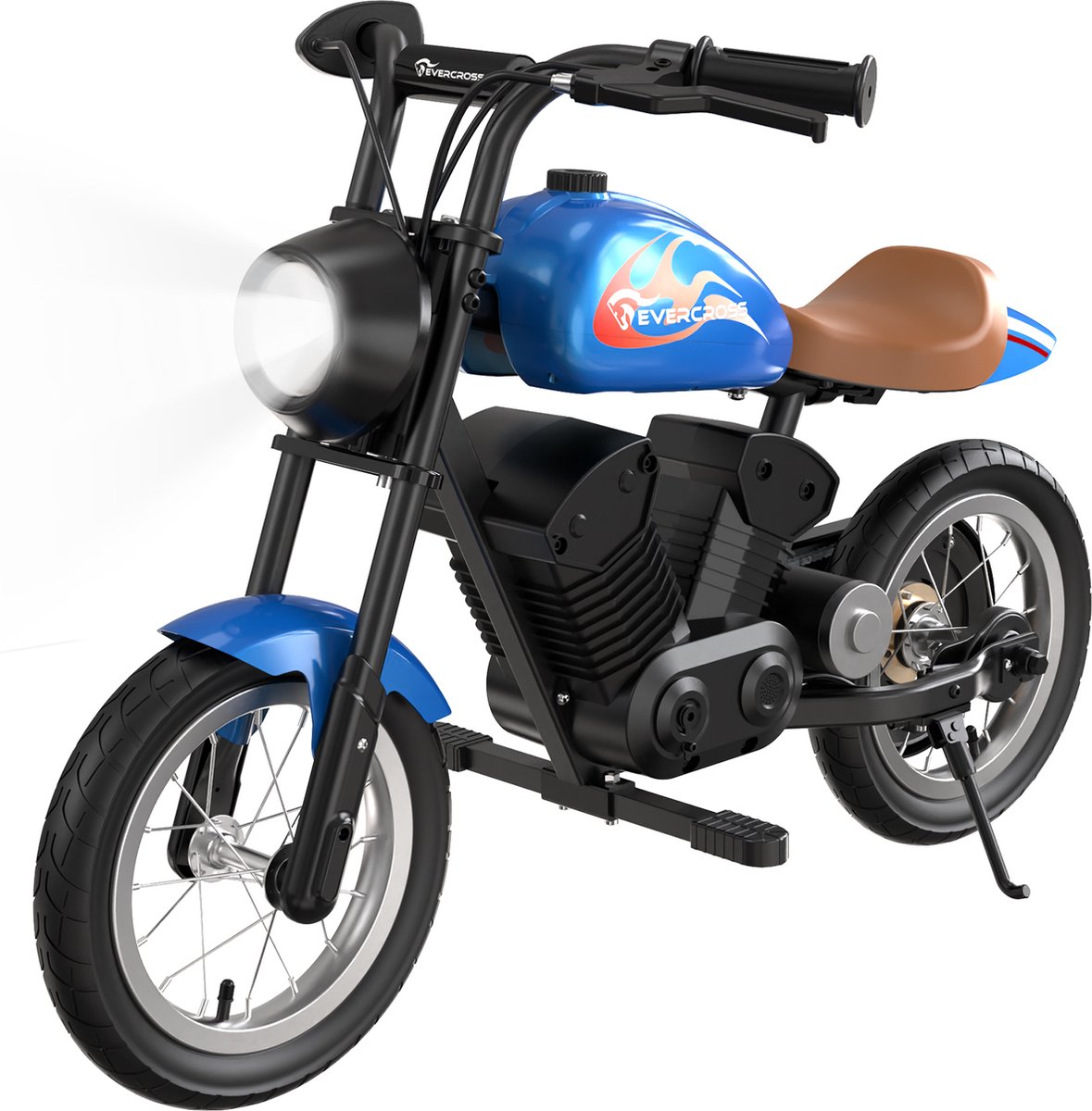 EVERCROSS EV08M Kinderen Retro Elektrische Motorfiets | 150W | 16 km/u | 10 km Actieradius | 3-10 Jaar | 12